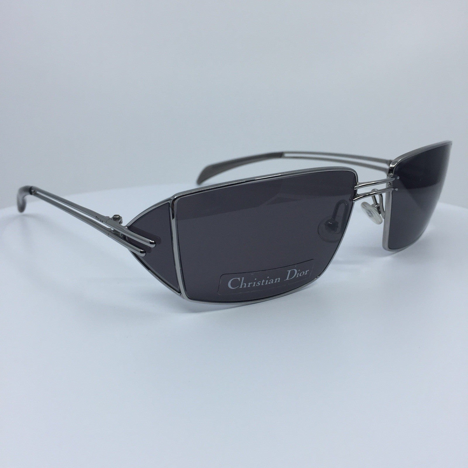 Vintage Christian Dior CD Dior Macho Silver Sunglasses - Super Vision Optical