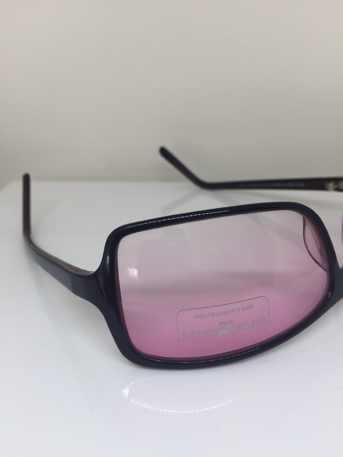 Vintage Emporio Armani EA 661-S Red Sunglasses - Super Vision Optical