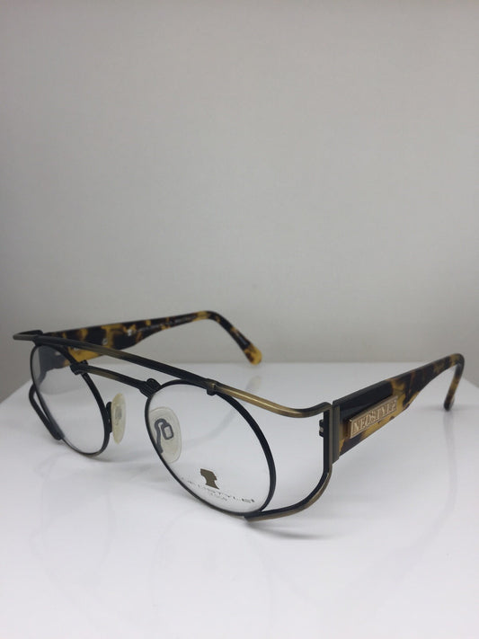 Vintage Neostyle Superstar 1 Black Eyeglasses - Super Vision Optical