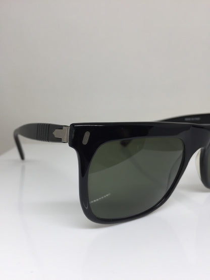 Vintage Persol PERSOL 651 Black Sunglasses - Super Vision Optical