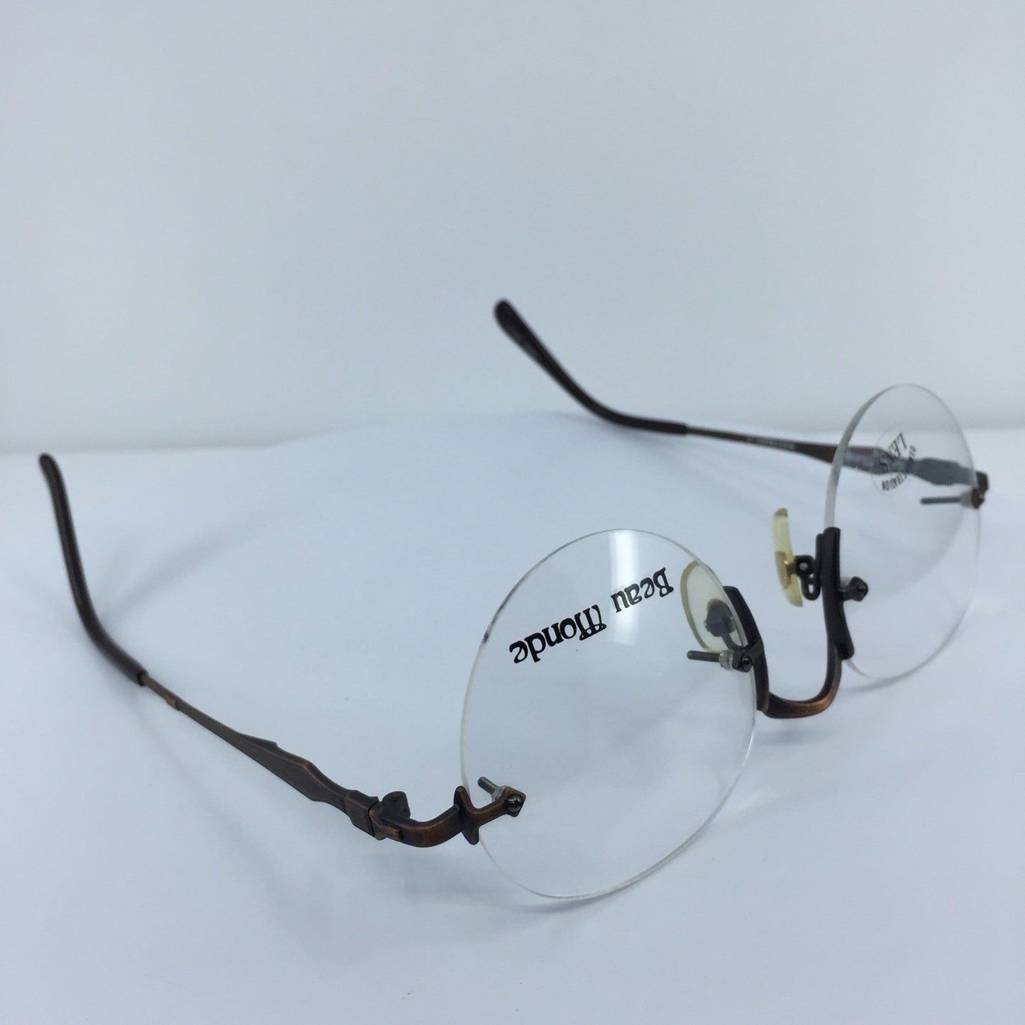 Vintage Beau Monde Collection Westbury Brown Eyeglasses - Super Vision Optical