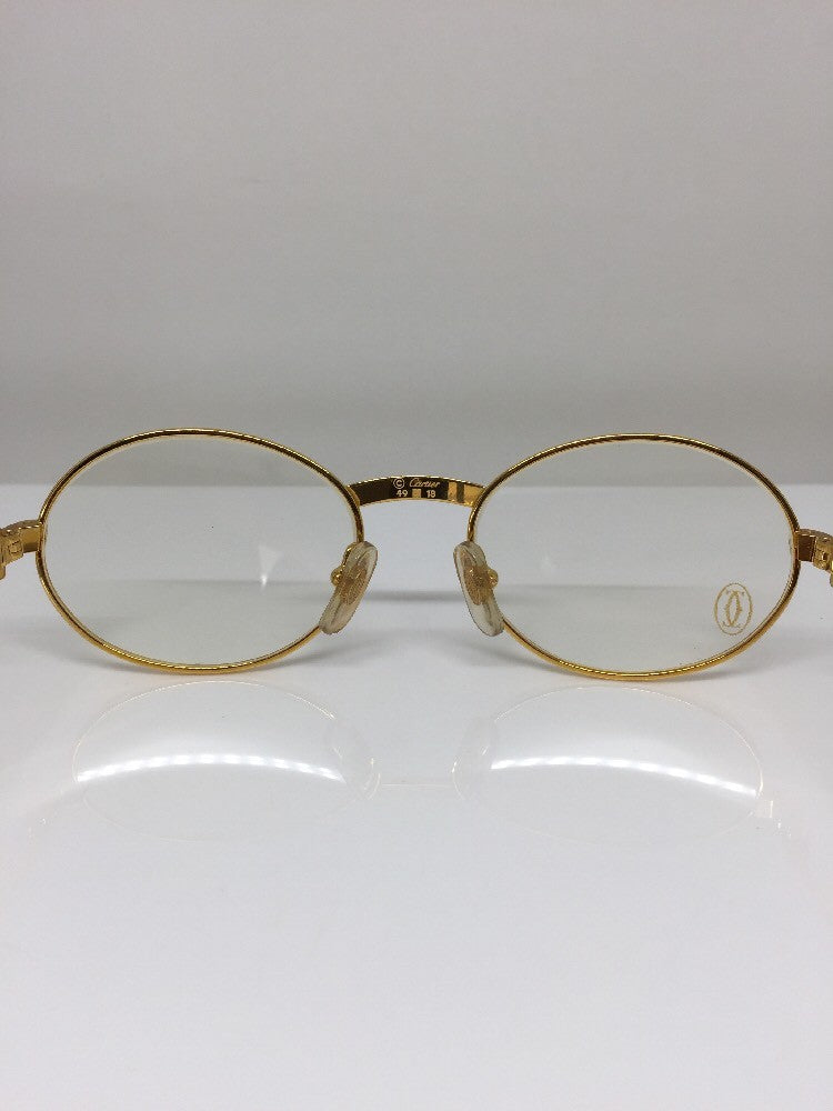 Vintage Cartier Saint Honore Limited Series Gold Eyeglasses - Super Vision Optical