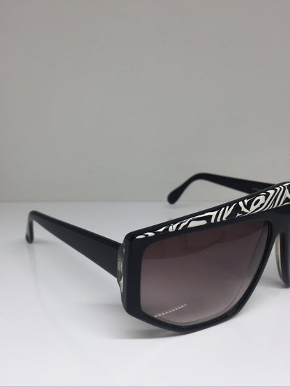 Vintage Silhouette 3068 Black Sunglasses - Super Vision Optical