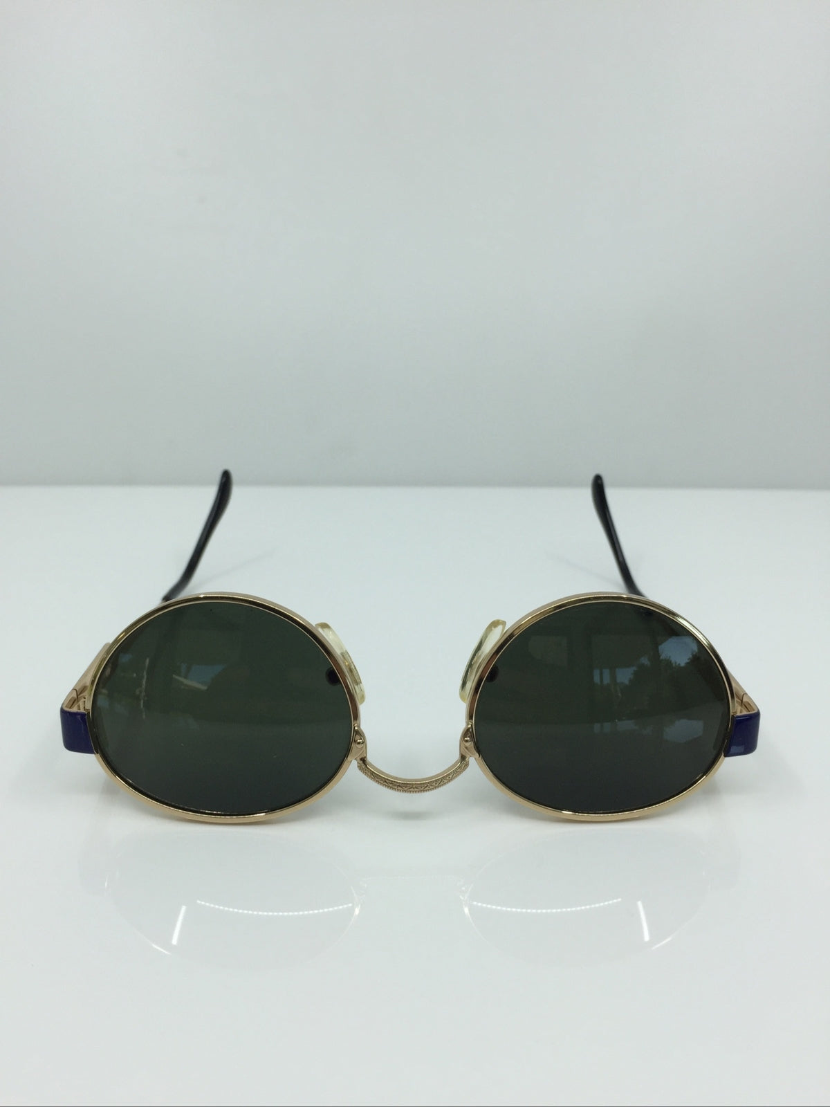 Vintage Byblos B 570-S Gold Sunglasses - Super Vision Optical
