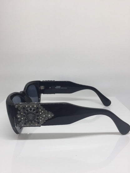 Vintage Versace 413/H Black Sunglasses - Super Vision Optical
