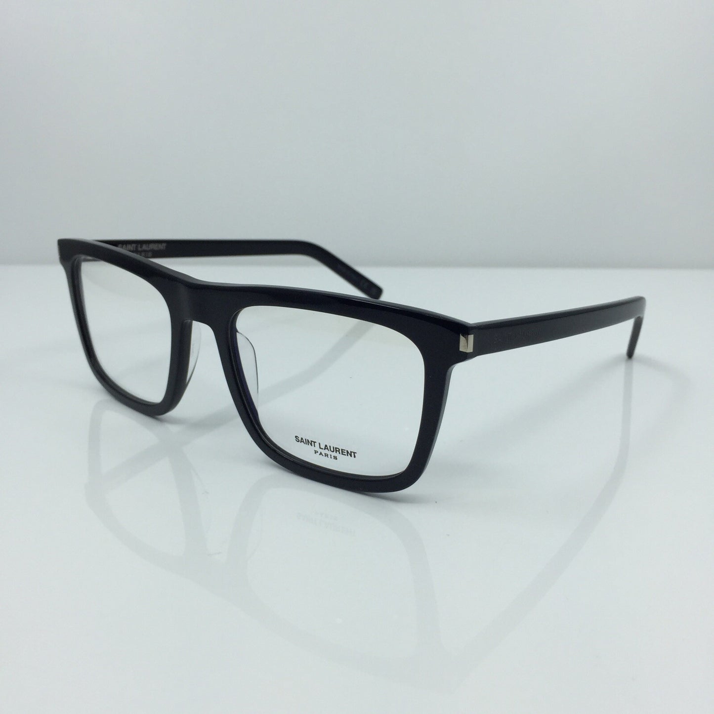 Vintage Yves Saint Laurent Saint Laurent SL 547 SLIM OPT Black Eyeglasses - Super Vision Optical