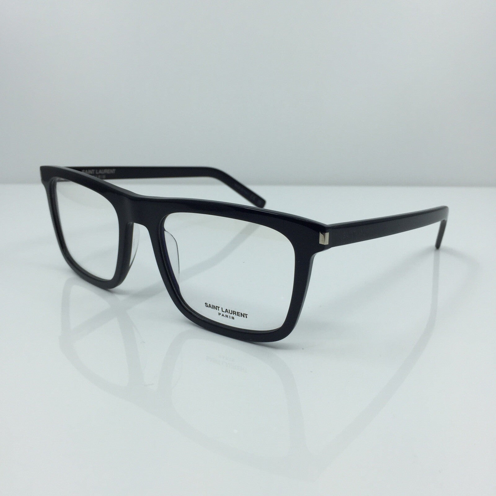 Vintage Yves Saint Laurent Saint Laurent SL 547 SLIM OPT Black Eyeglasses - Super Vision Optical