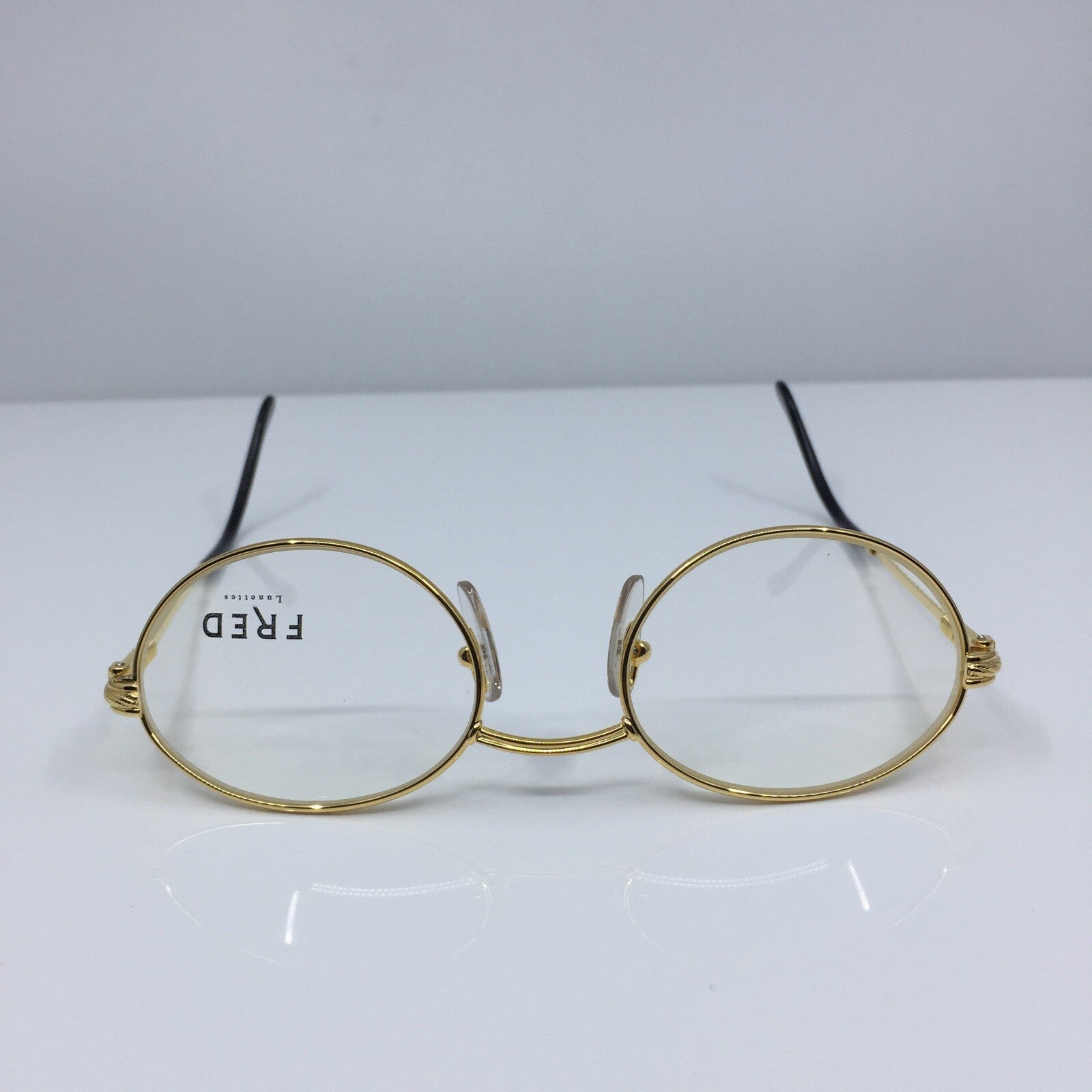 Vintage Fred Lunettes Ketch Gold Eyeglasses - Super Vision Optical