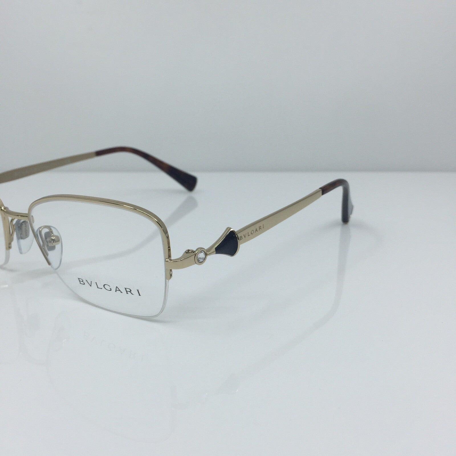 Vintage Bvlgari BVL 2195-B Gold Eyeglasses - Super Vision Optical