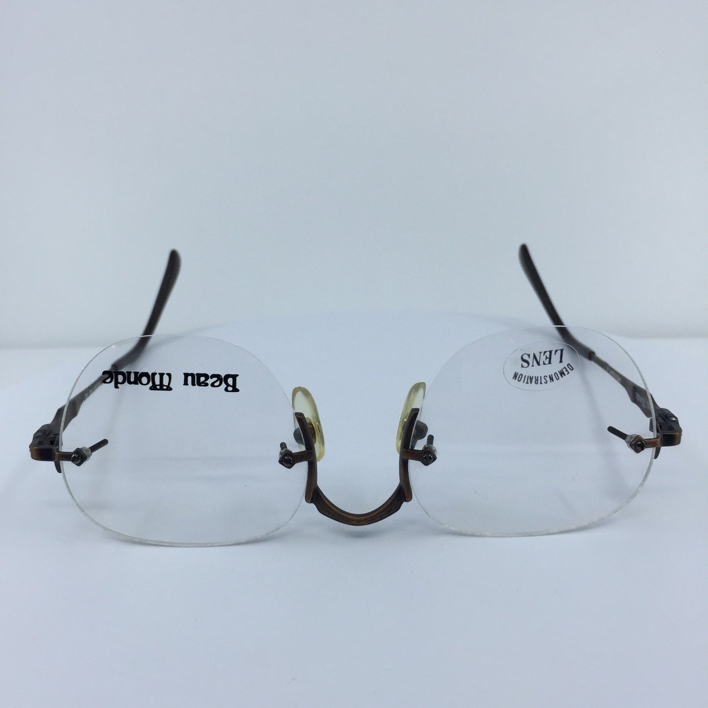 Vintage Beau Monde Collection Westbury Brown Eyeglasses - Super Vision Optical