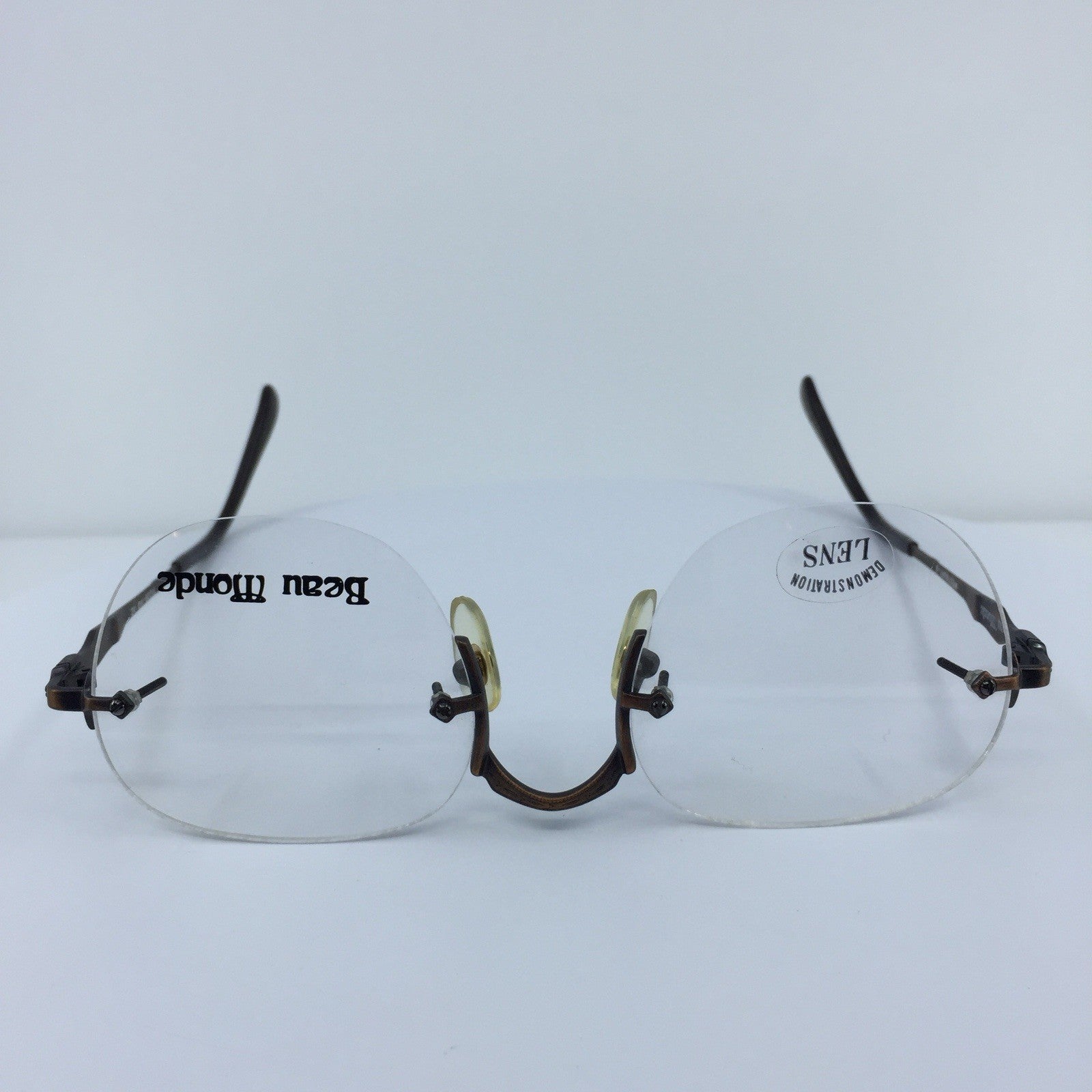 Vintage Beau Monde Collection Westbury Brown Eyeglasses - Super Vision Optical