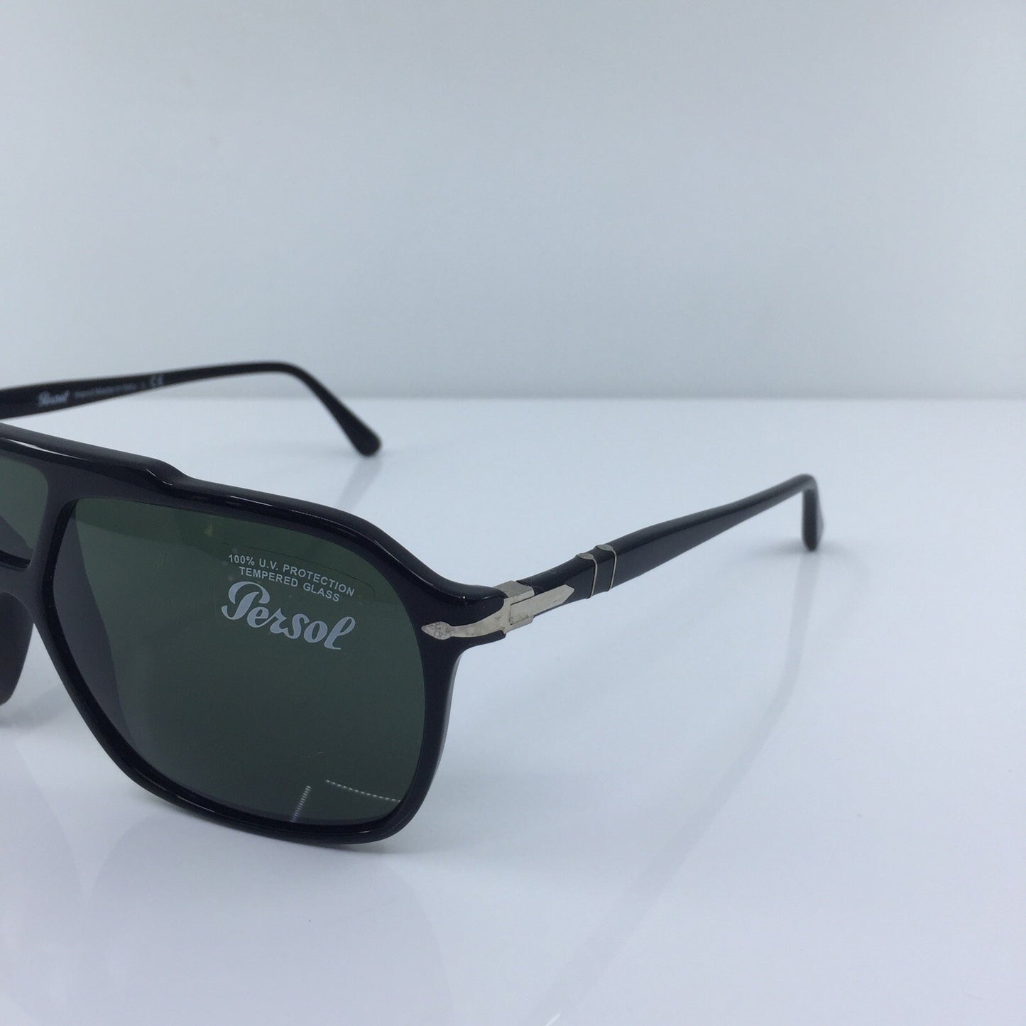 Vintage Persol PE 3223-S Black Sunglasses - Super Vision Optical