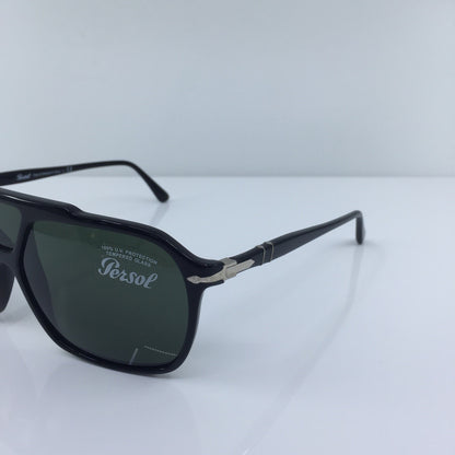 Vintage Persol PE 3223-S Black Sunglasses - Super Vision Optical
