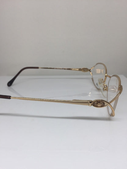 Vintage Fendi F82 GOLDEN GLIMMER Gold Sunglasses - Super Vision Optical