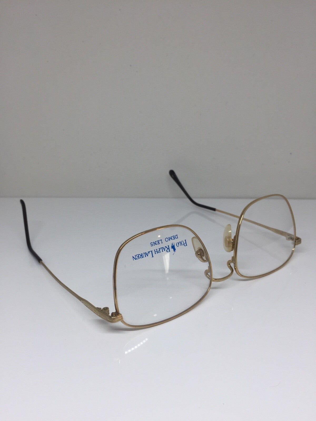 Vintage Polo Ralph Lauren Polo Classic XV Gold Eyeglasses - Super Vision Optical