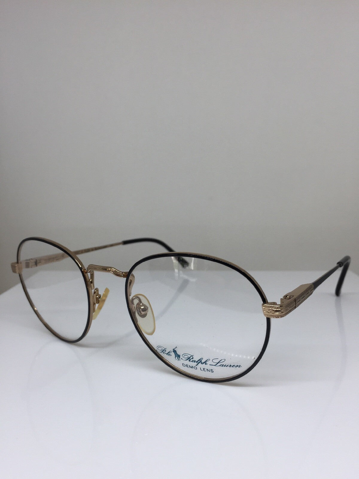Vintage Ralph Lauren Polo Classic Vl Flex Black Eyeglasses - Super Vision Optical