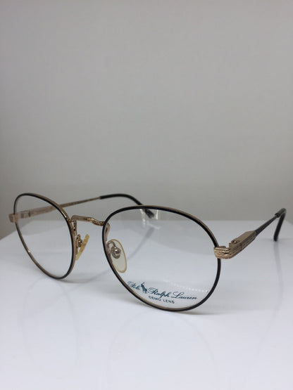 Vintage Ralph Lauren Polo Classic Vl Flex Black Eyeglasses - Super Vision Optical