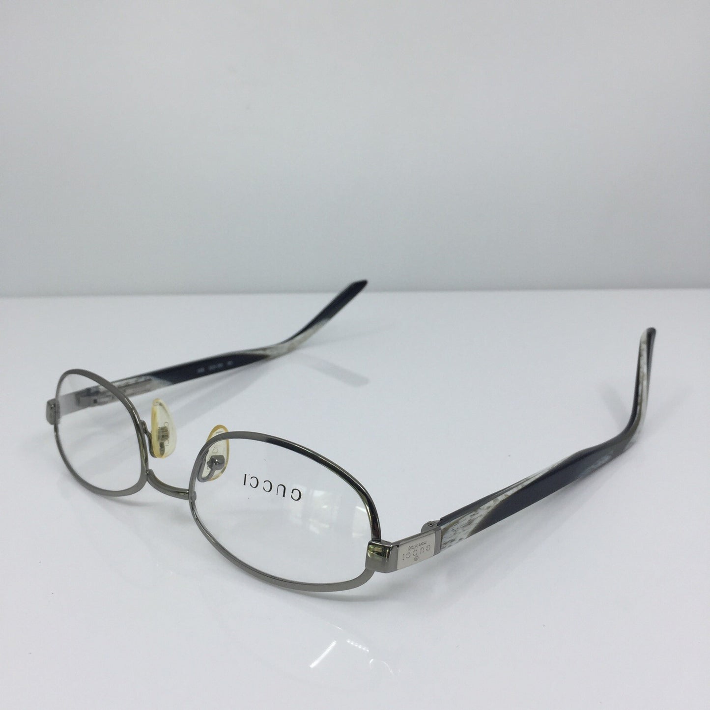 Vintage Gucci GG 1372 Silver Eyeglasses - Super Vision Optical