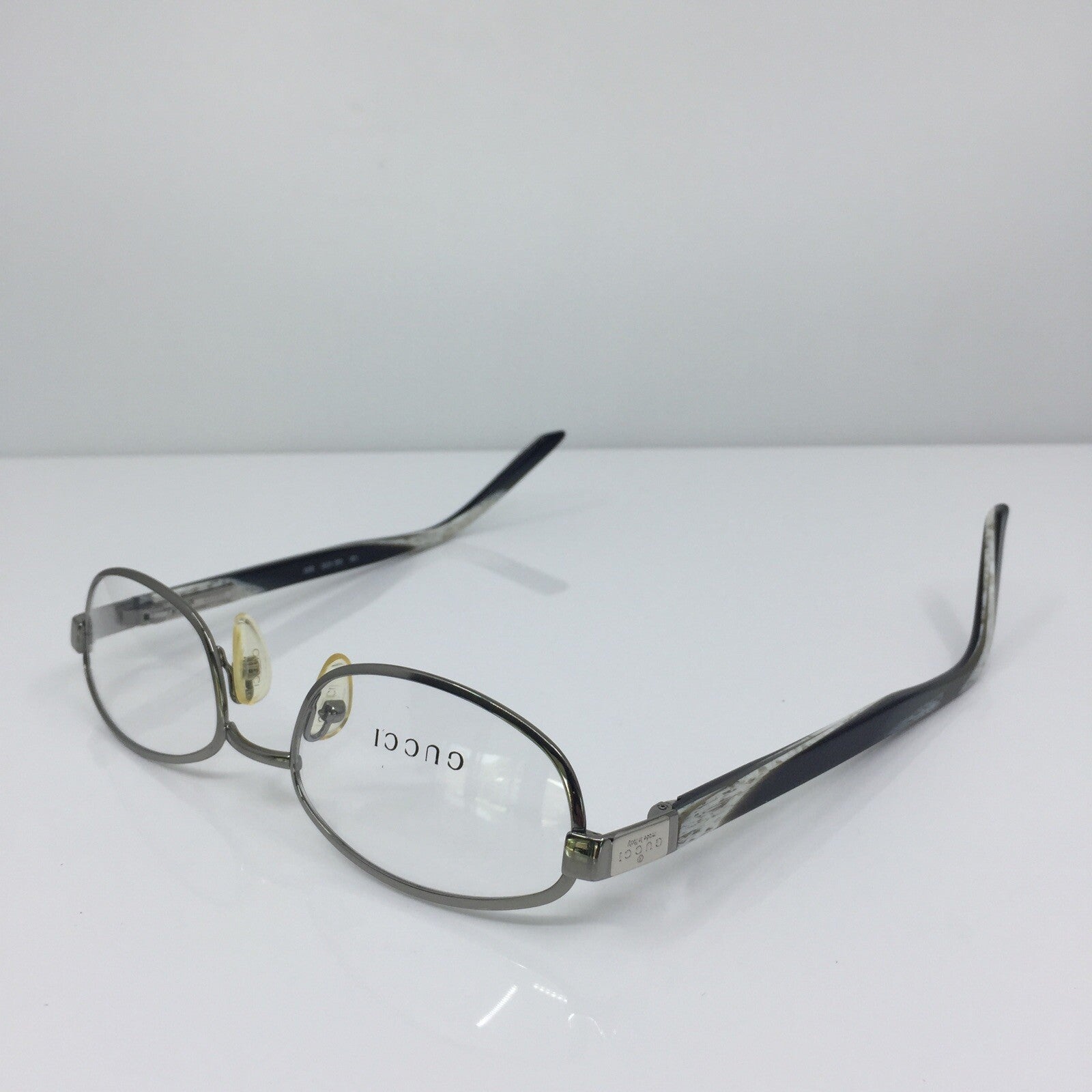 Vintage Gucci GG 1372 Silver Eyeglasses - Super Vision Optical