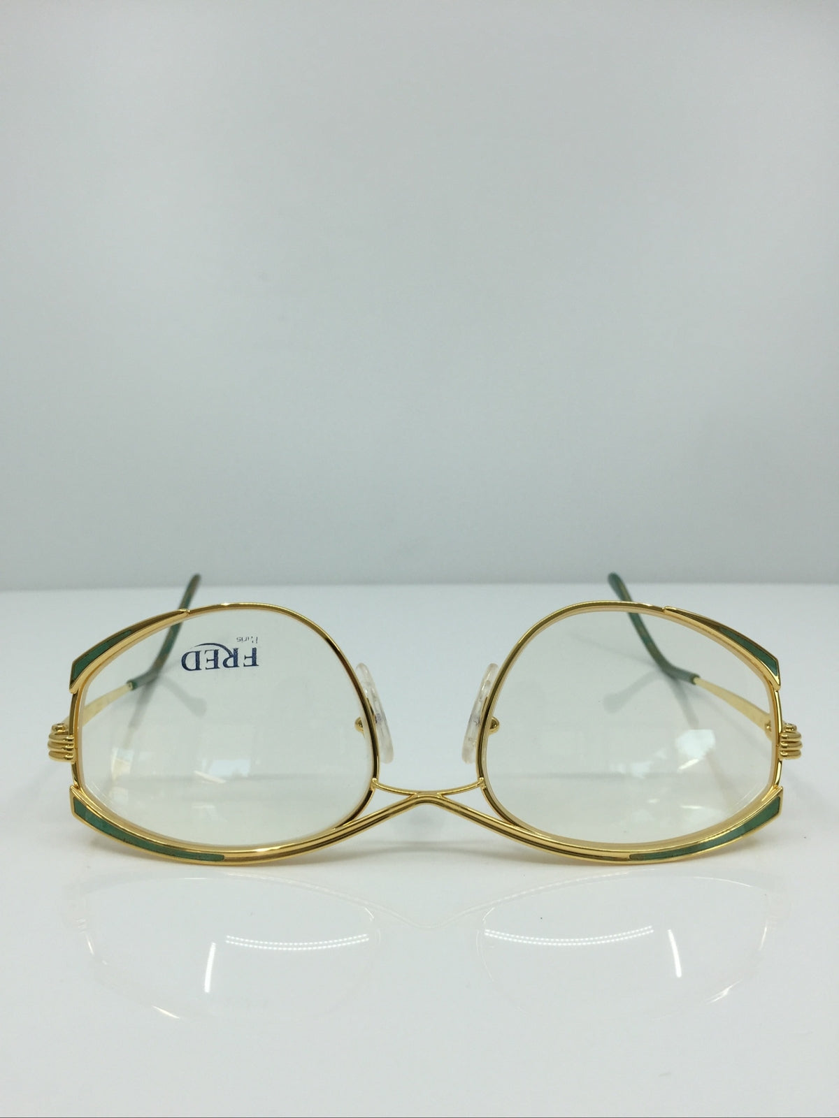 Vintage FRED Lunettes Paris Joyau Gold Sunglasses - Super Vision Optical