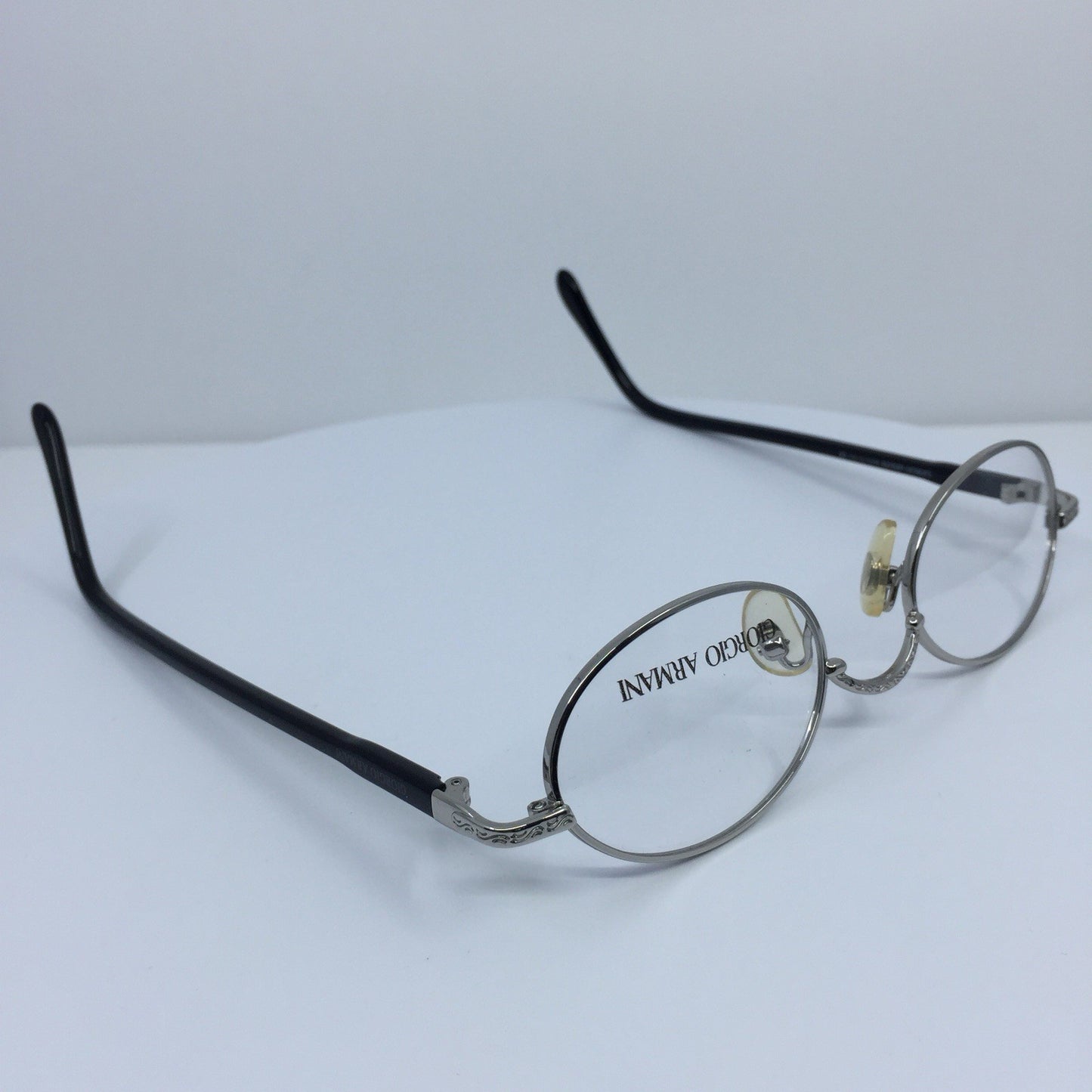 Vintage Giorgio Armani GA 250 Silver Eyeglasses - Super Vision Optical