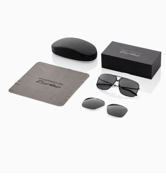 Vintage Porsche Design Porsche Design P 8928 Turbo Grey Sunglasses - Super Vision Optical