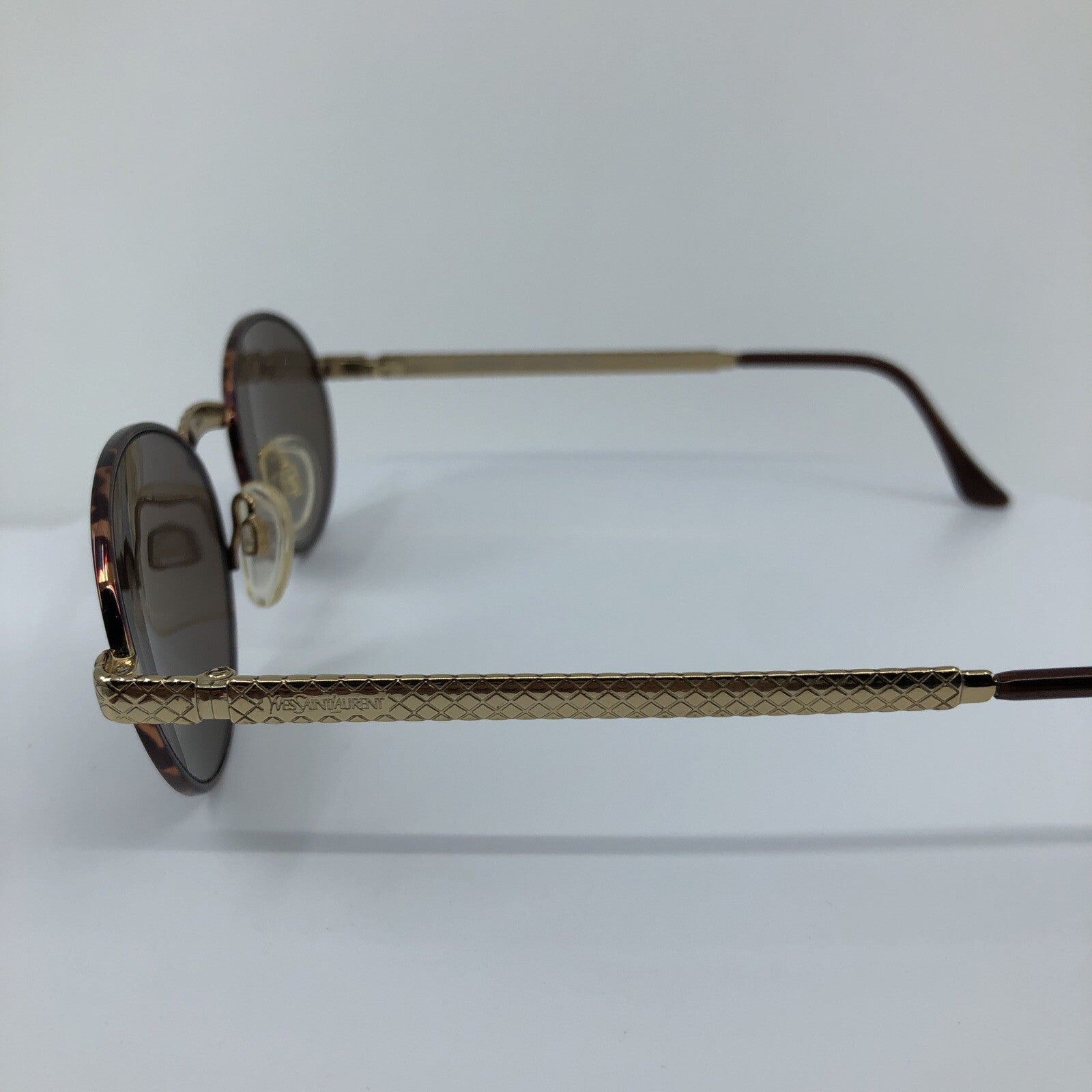 Vintage Saint Laurent YSL 6020 Tortoise Sunglasses - Super Vision Optical