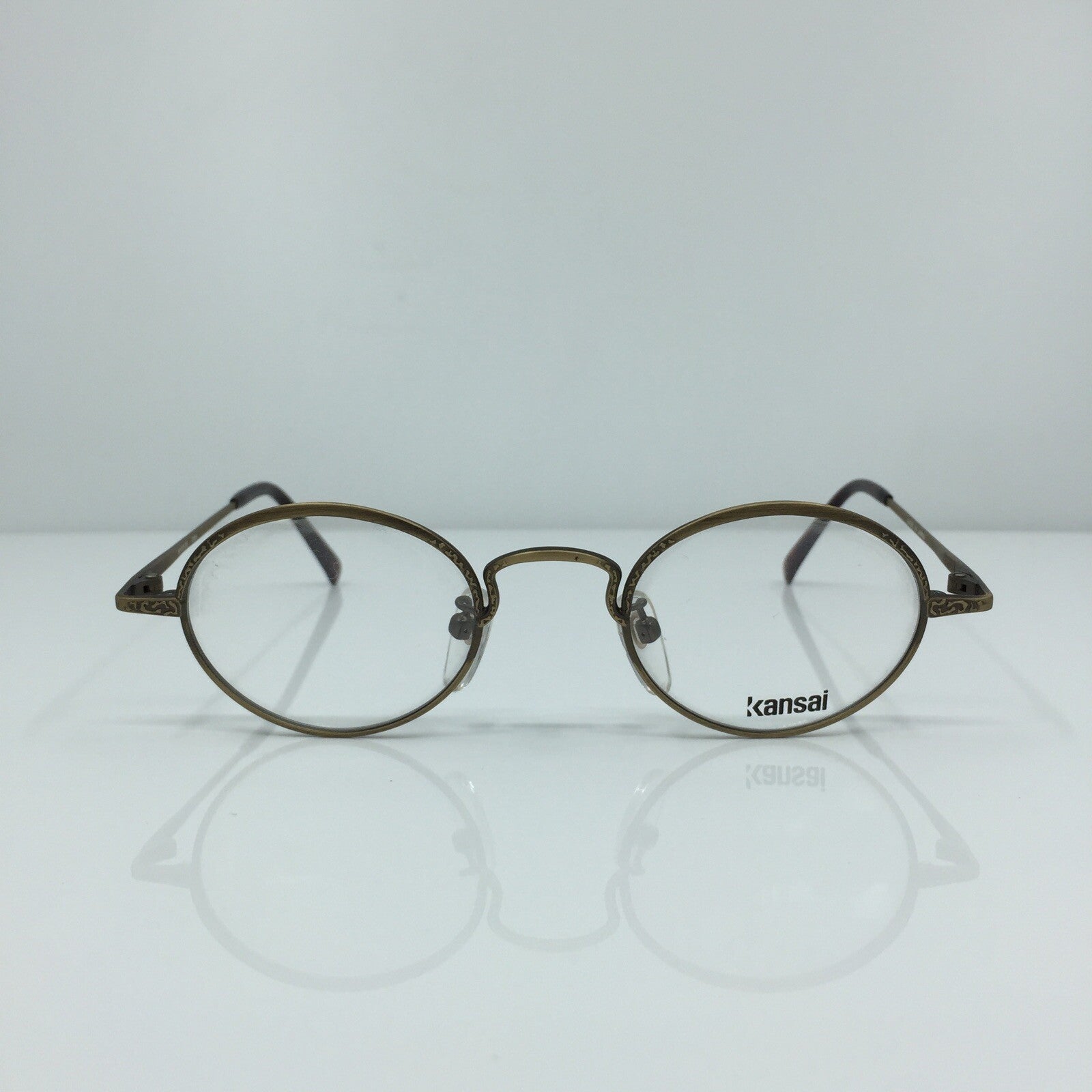 Vintage Kansai Yamamoto Kansai KY052E Gold Eyeglasses - Super Vision Optical