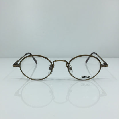 Vintage Kansai Yamamoto Kansai KY052E Gold Eyeglasses - Super Vision Optical