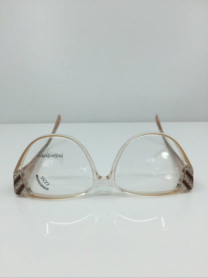 Vintage Saint Laurent YSL 405 Clear Sunglasses - Super Vision Optical