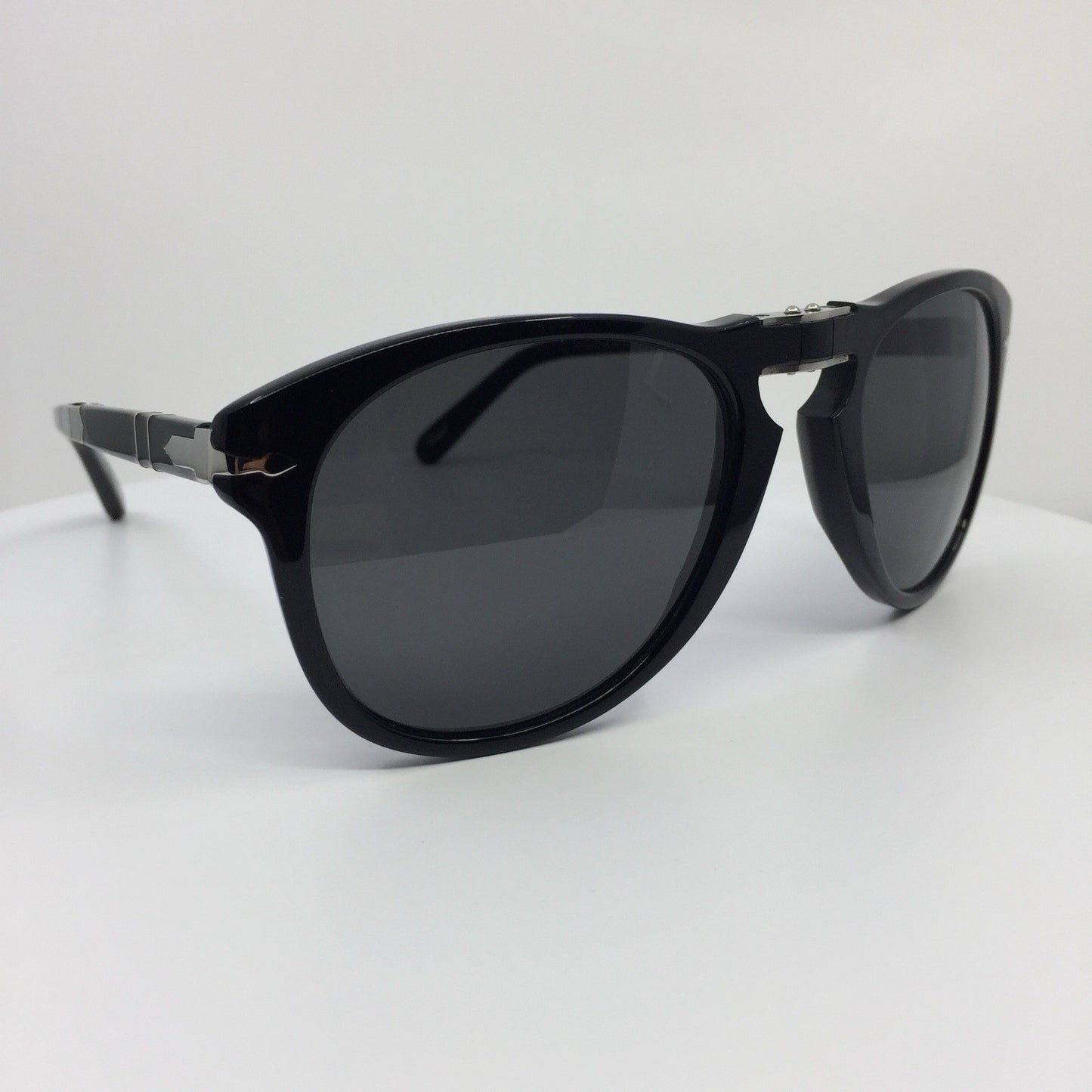 Vintage Persol PO0714SM Black Sunglasses - Super Vision Optical