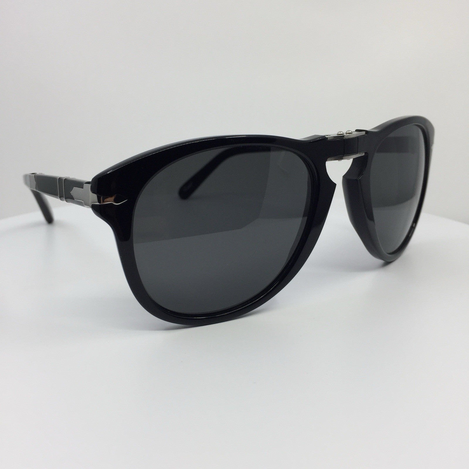 Vintage Persol PO0714SM Black Sunglasses - Super Vision Optical