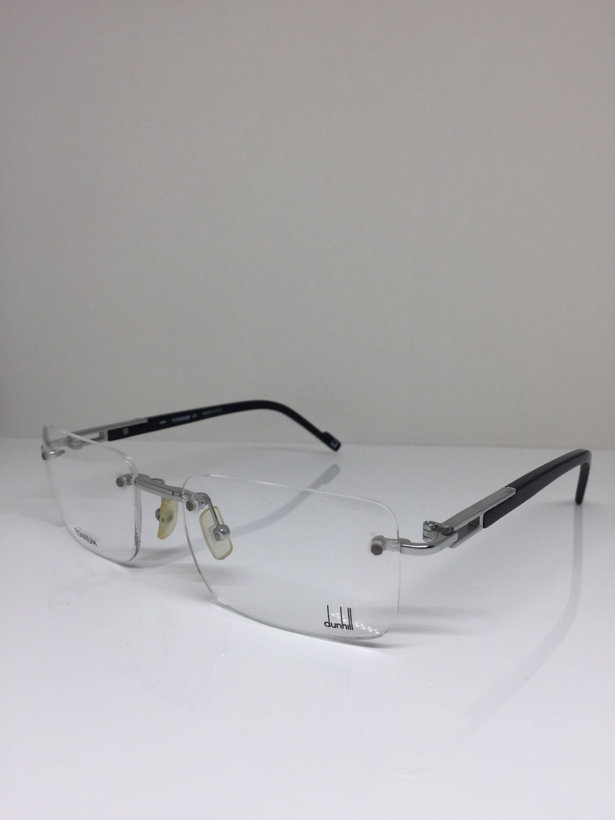 Vintage Dunhill DU03801 Silver Eyeglasses - Super Vision Optical