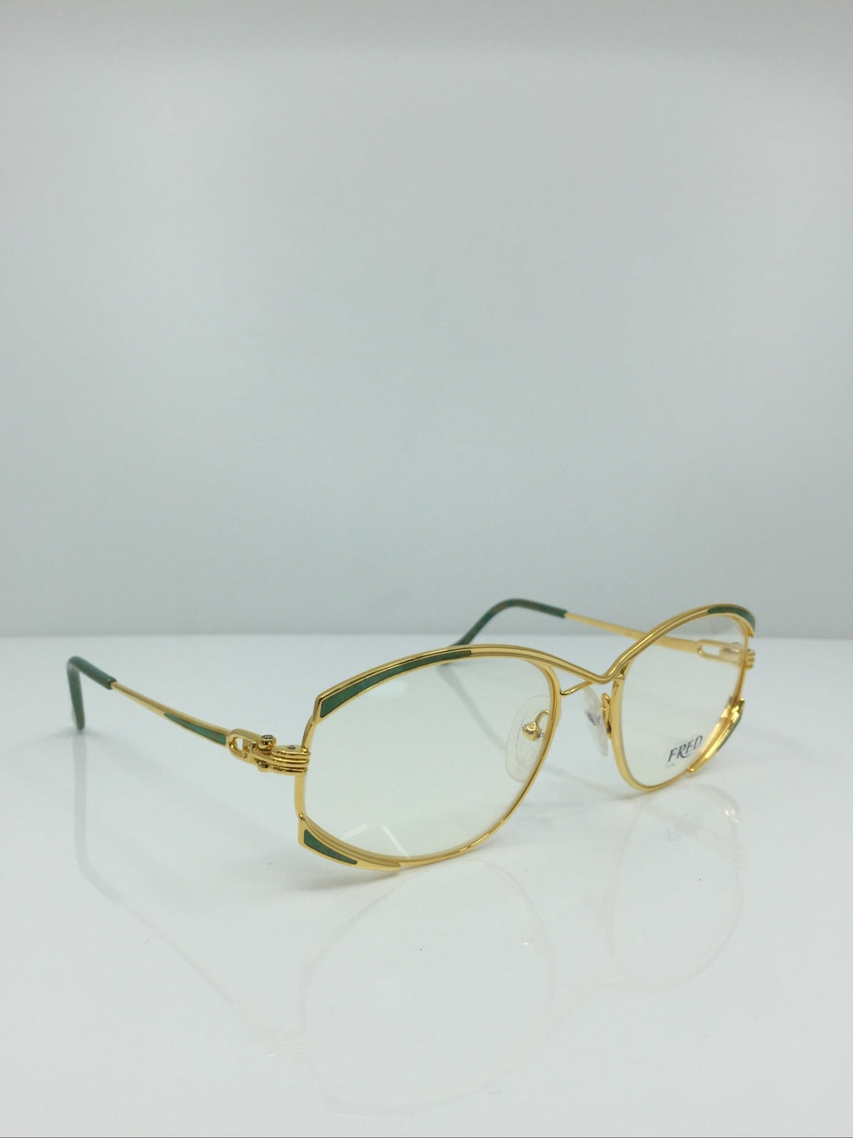 Vintage FRED Lunettes Paris Joyau Gold Sunglasses - Super Vision Optical
