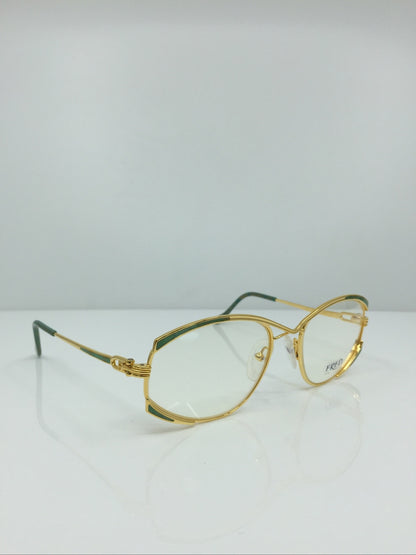 Vintage FRED Lunettes Paris Joyau Gold Sunglasses - Super Vision Optical
