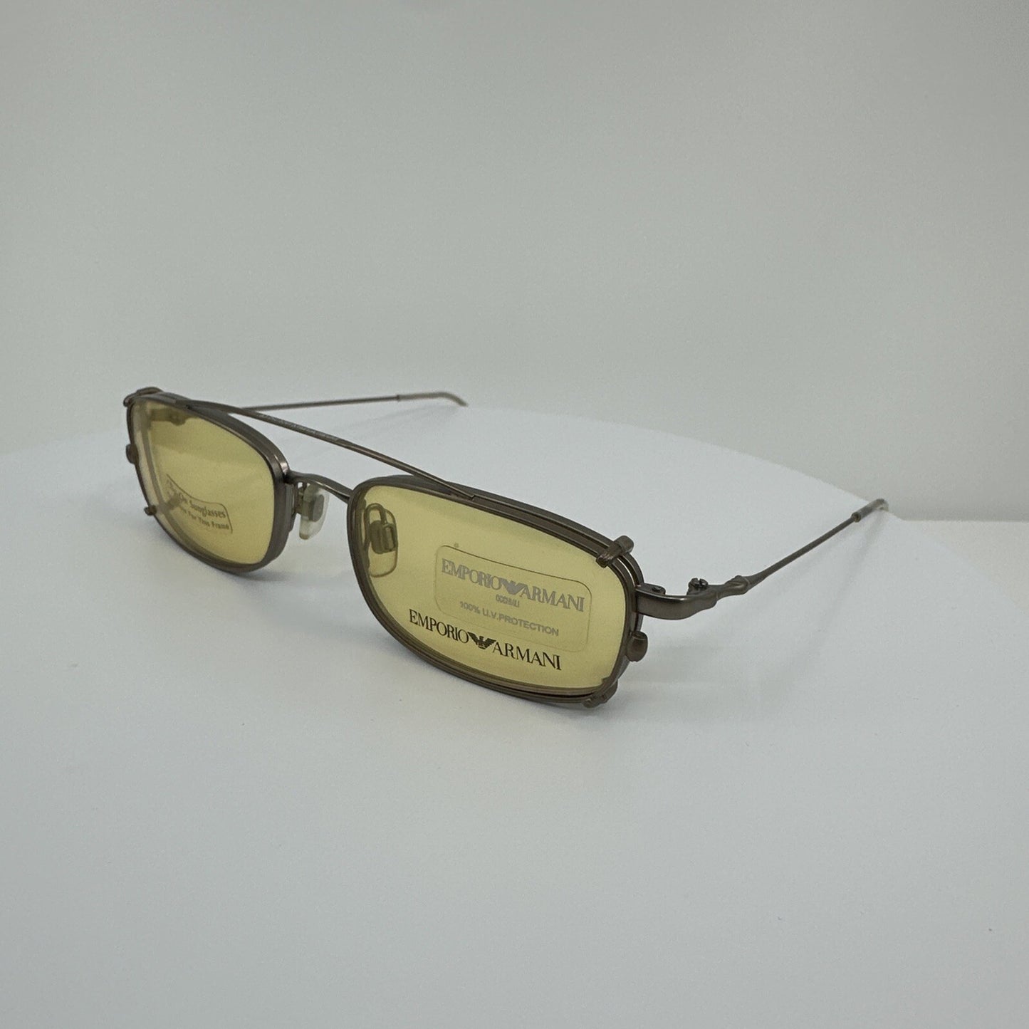 Vintage Emporio Armani EA 139 Gold Sunglasses - Super Vision Optical