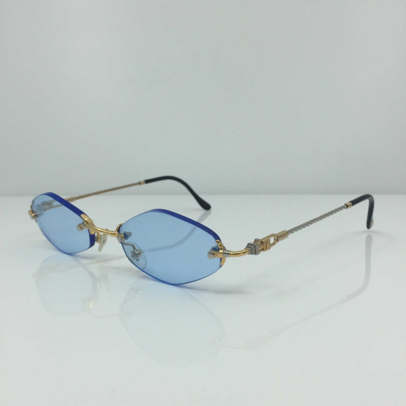 Vintage Fred Lunettes Fidji F3 MC Gold Sunglasses - Super Vision Optical