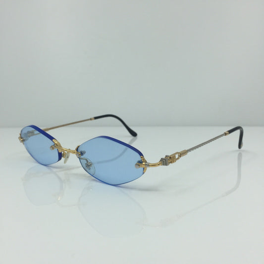 Vintage Fred Lunettes Fidji F3 MC Gold Sunglasses - Super Vision Optical