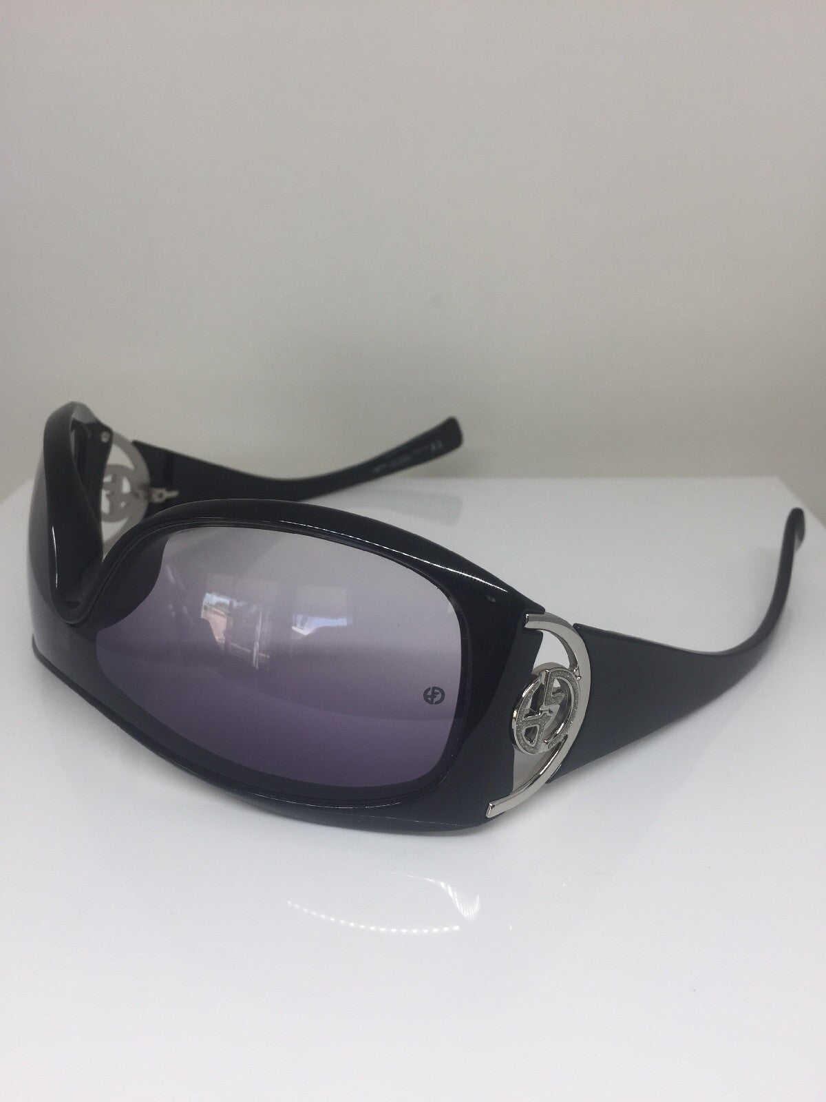 Vintage Giorgio Armani GA 455/S Black Sunglasses - Super Vision Optical