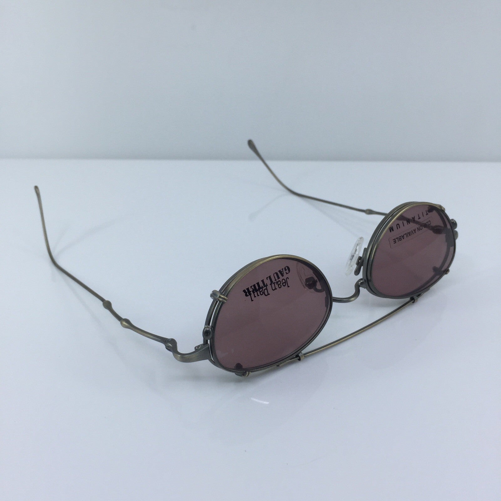 Vintage Jean Paul Gaultier JPG 55-0018 Gold Eyeglasses - Super Vision Optical