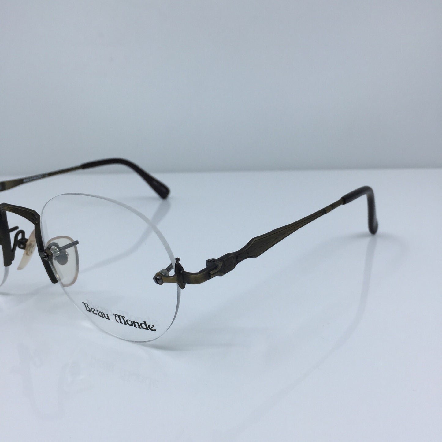 Vintage Beau Monde Collection Westbury Gold Eyeglasses - Super Vision Optical