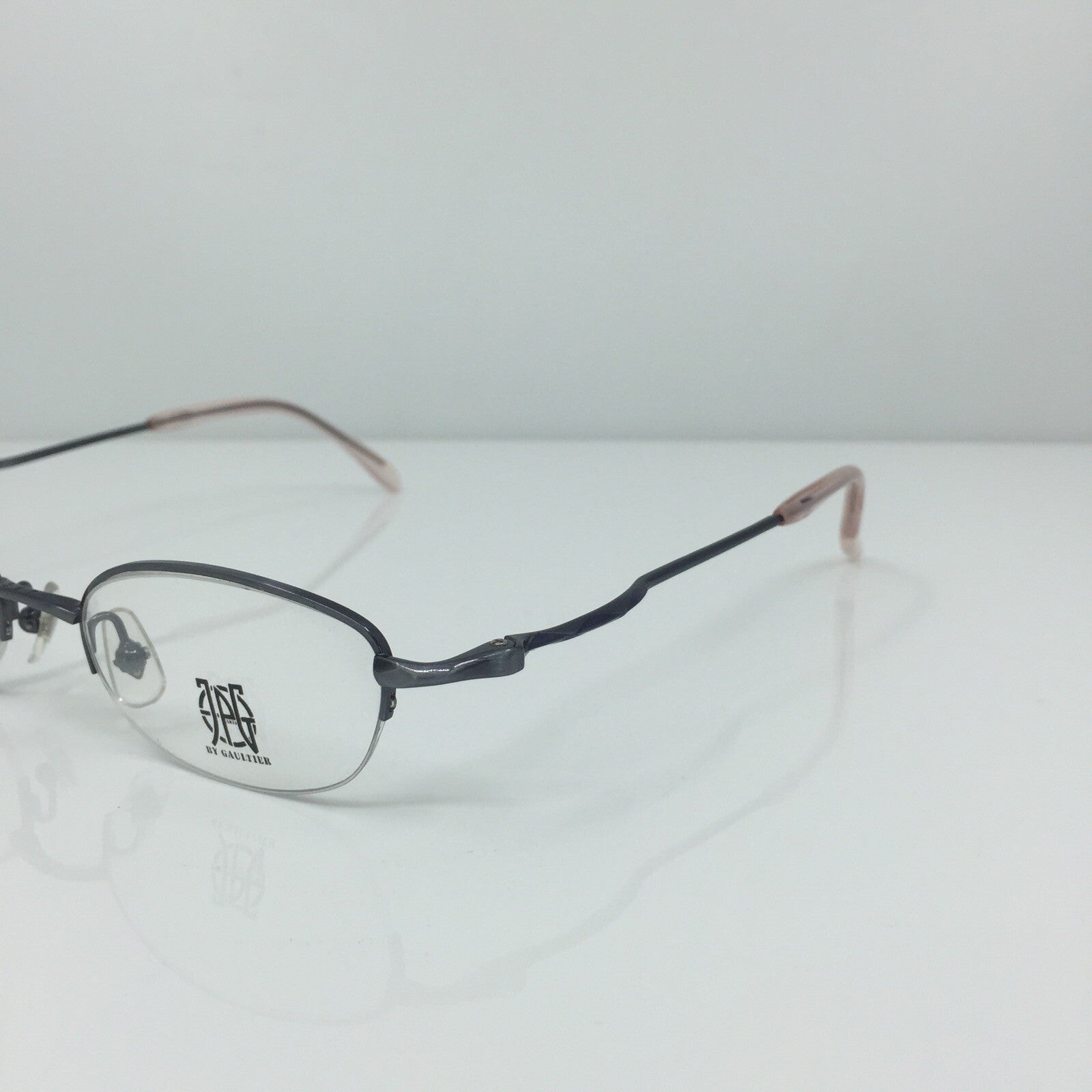 Vintage Jean Paul Gaultier JPG 57-0031 Grey Sunglasses - Super Vision Optical