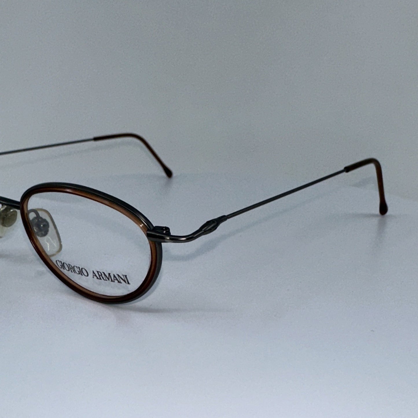 Vintage Giorgio Armani GA 1011 Black Eyeglasses - Super Vision Optical