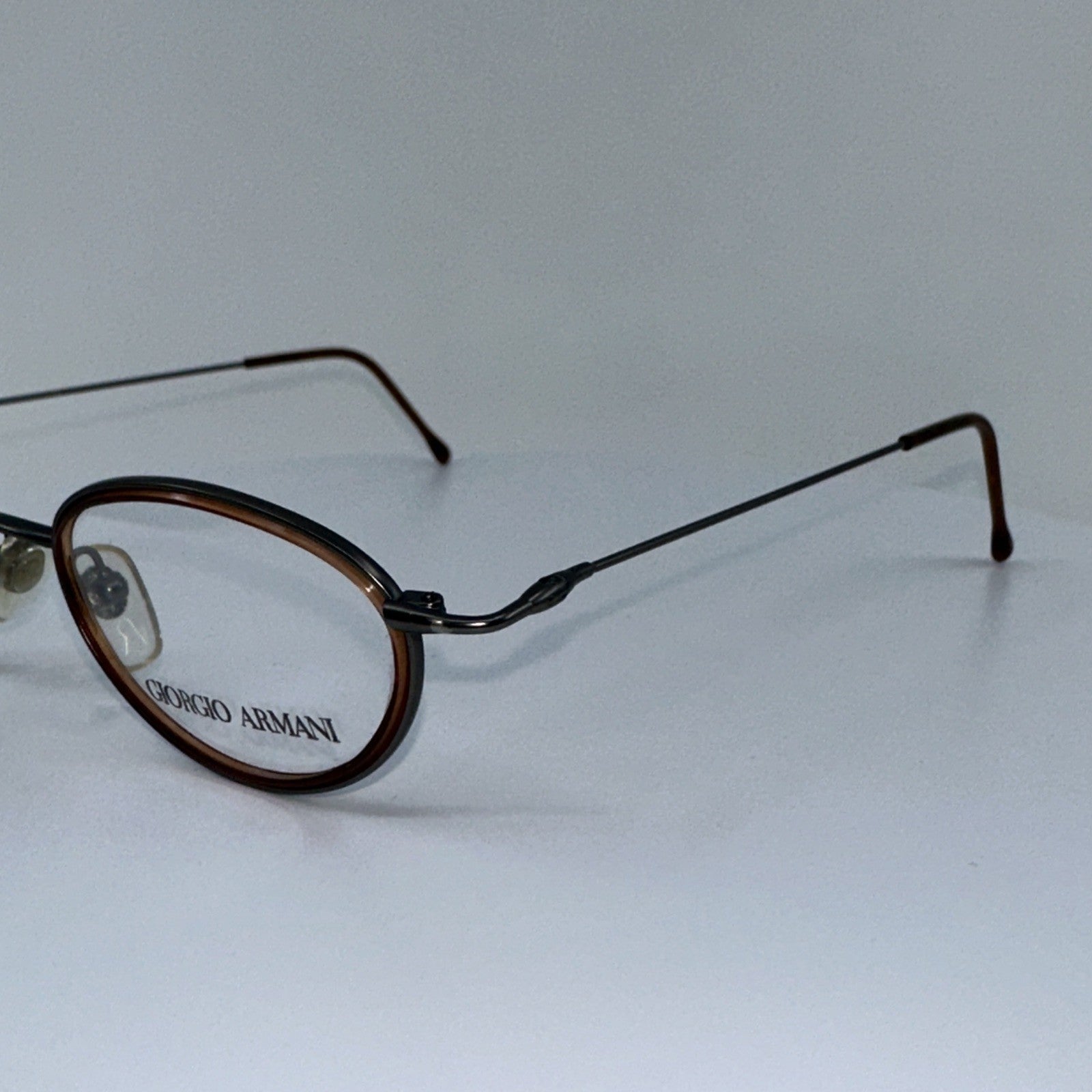 Vintage Giorgio Armani GA 1011 Black Eyeglasses - Super Vision Optical