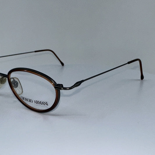 Vintage Giorgio Armani GA 1011 Black Eyeglasses - Super Vision Optical