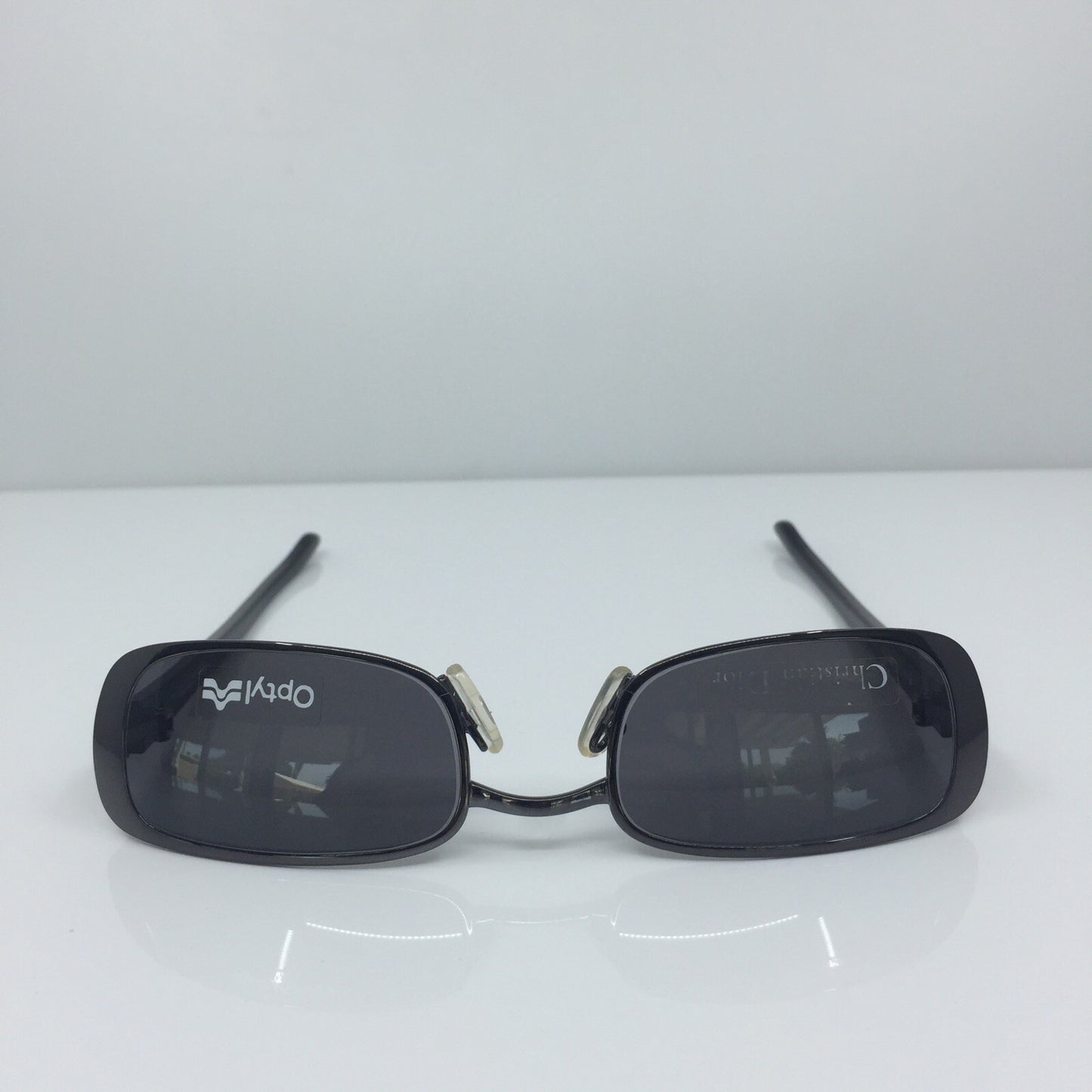 Vintage Christian Dior CD Fitting Gunmetal Sunglasses - Super Vision Optical