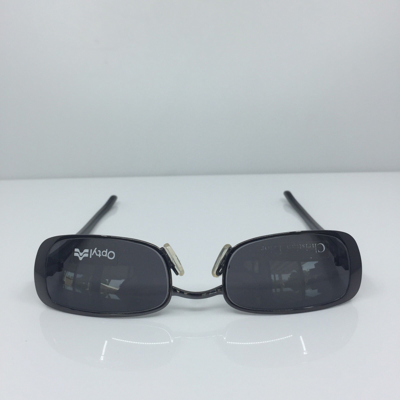 Vintage Christian Dior CD Fitting Gunmetal Sunglasses - Super Vision Optical