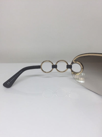 Vintage Saint Laurent YSL 6115/S Gold Sunglasses - Super Vision Optical