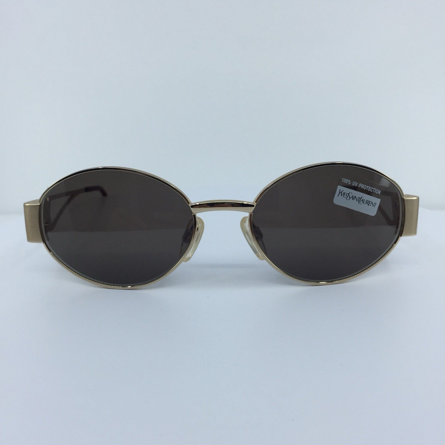 Vintage Saint Laurent YSL 6039 Gold Sunglasses - Super Vision Optical
