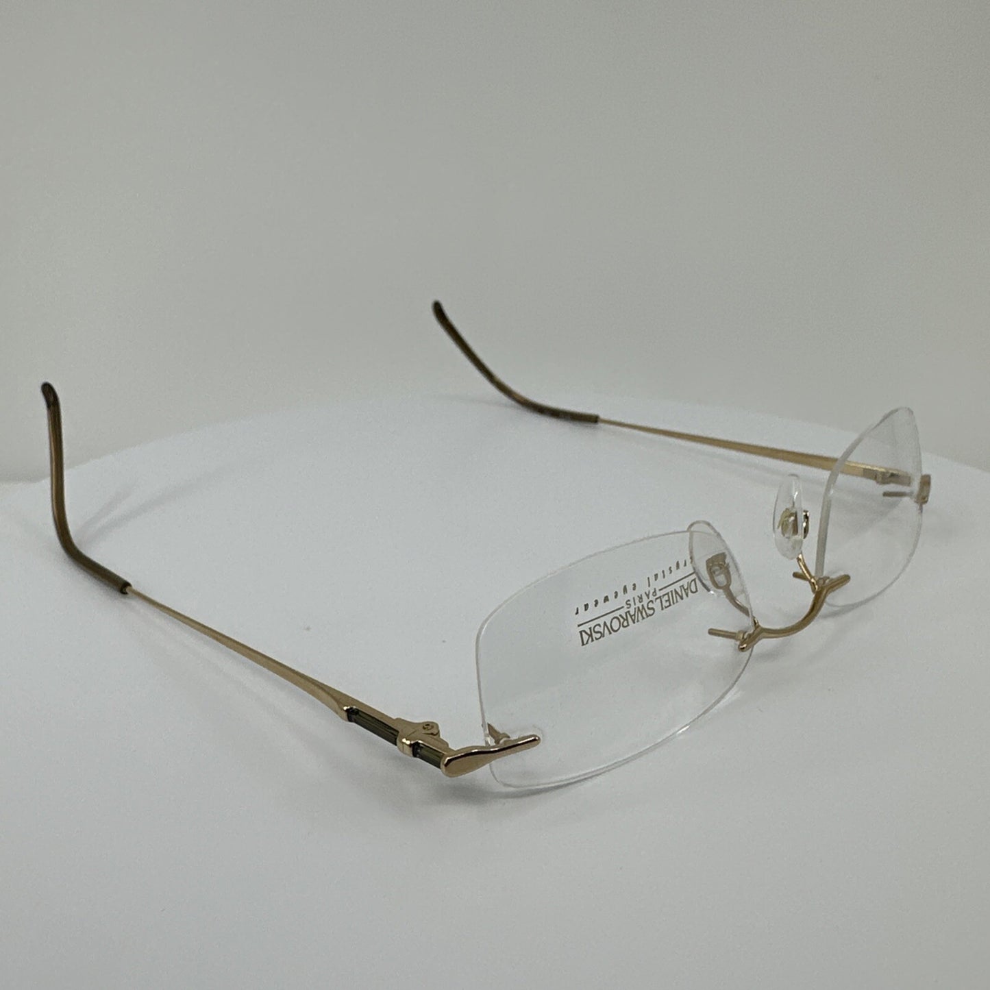Vintage Daniel Swarovski S 112 Gold Eyeglasses - Super Vision Optical